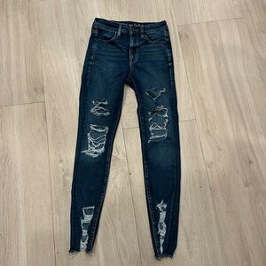 American eagle super hi-rise leggings size 2